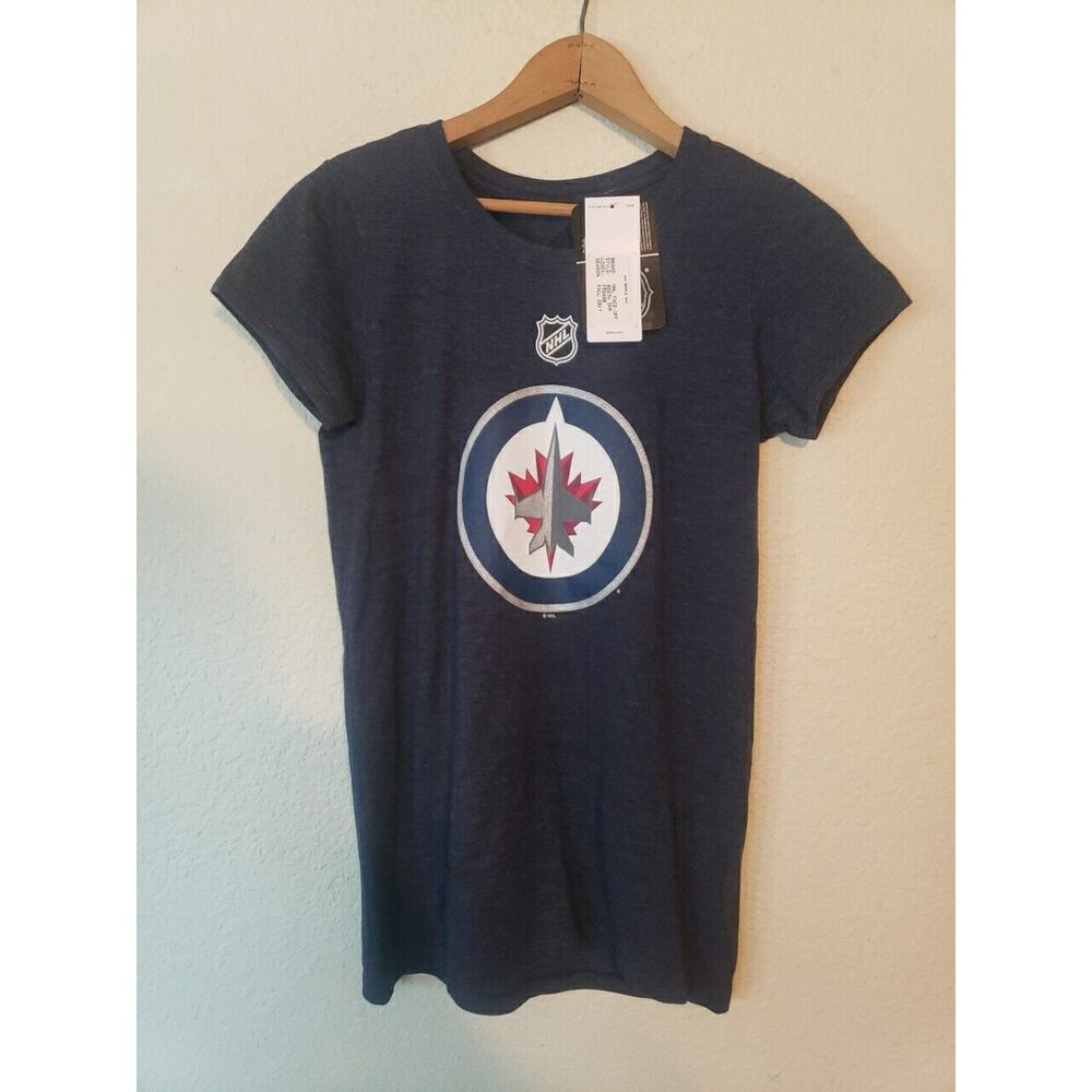 adidas Womens NHL Winnipeg Jets Hockey Player #00 Shirt SMALL